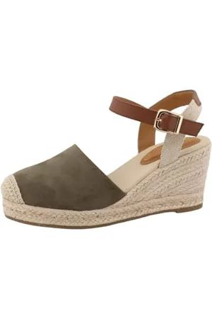 TOM TAILOR Femme 7490730001 Sandale cale, , 41 EU