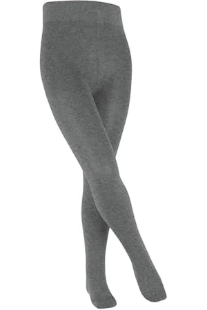 Falke Family K Ti coton durable épais unis 1 paire, Collants Mixte enfant, , 134-146