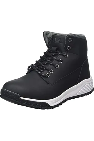 Fila Femme Lance XXI Botte Tendance, Black-Castlerock, 41 EU Étroit