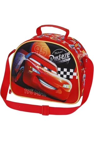 Disney Sac à Goûter 3D, Rouge, 25,5 x 20 cm
