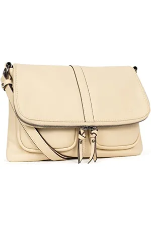 Hexagona Sac porté Travers - Compatible téléphone Portable - pour Femme - Collection Sauvage - - en Cuir