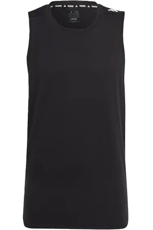 adidas Homme Designed for Training Workout Tank Top, Black, XL