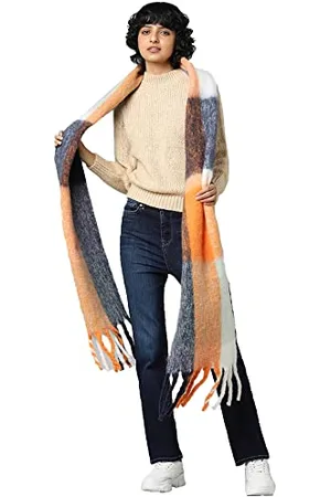 ONLY Onlagnes Life Scarf Acc tissé Écharpe, , Taille Unique Femme
