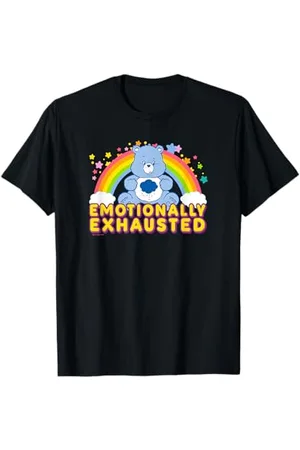 Care Bears Emotionally Exhausted Rainbow Grumpy Bear Icon T-Shirt