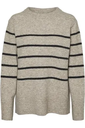 VERO MODA Vmflawless GA Noos Pull à col Rond Tricot, , M Femme