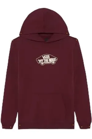 Vans Off The Wall Board Pullover-B Sweat à Capuche, Red, 14-16 Ans Mixte Enfant