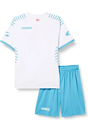 GEMS AH08 Chelsea Tracksuit Unisex Blanc/céleste S