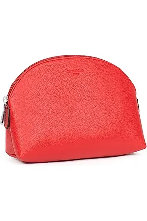 Hexagona Trousse à Maquillage - pour Femme - Collection Confort - - en Cuir