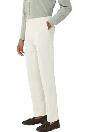 Hackett Cott Linen Chino Pantalon, , 36W / 32L Homme