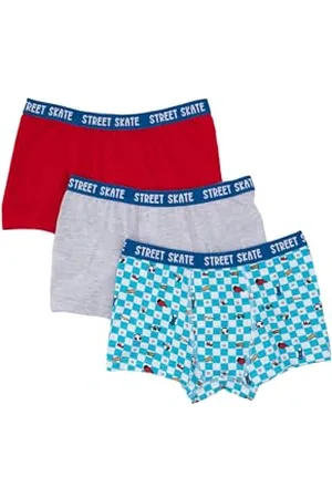 DeFacto Ensemble boxer pour hommes pour enfants - sous-vêtements confortables pour hommes pour garçons