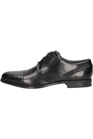 Bugatti Homme Derby mit Textileinsatz und Querkappe à Lacets, , 40 EU