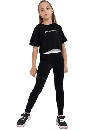 DeFacto Leggings pour filles - leggings thermiques chauds pour l
