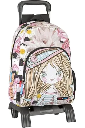 PERONA Sac Billow avec Trolley Miel & Citron Cutie Perona 58883, Dos Mixte Enfant, , Taille Unique