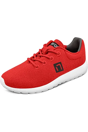 Nanga Homme Wool Sneaker Herren Rot Basket, , 46 EU