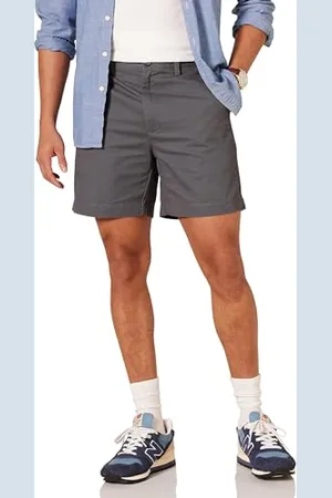 Amazon Short Chino Coupe Classique 18 cm Homme, , 32W