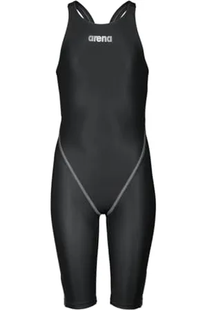 Arena Powerskin ST Next Maillot de Bain une Pièce Fille, Maillot de Bain Approuvé par la FINA, Maillot de Bain en Tissu Recyclé pour Fille, Maillot de Bain une Pièce Doublé avec Bretelles Renforcées