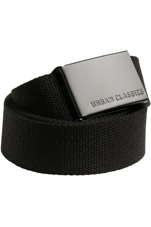 Urban classics Unisex Canvas Belt Ceinture pour femmes et hommes disponible en plusieurs couleurs, longueur 120 cm, hauteur 3,7 cm
