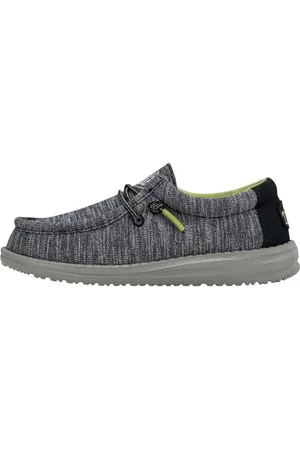 Hey dude Wally Youth Stretch MOC Toe Shoes, , 37 EU