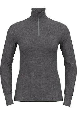 Odlo Femme T-shirt à manches longues avec fermeture éclair ACTIVE WARM ECO