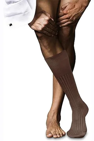 Falke No. 13 M KH coton unies 1 paire, Chaussettes longues Homme, , 41-42