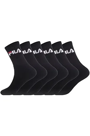 Fila Chaussettes Sport Homme Coton, Socquettes Homme, Confortable, Soft Touch (Lot de 6), , 43/46