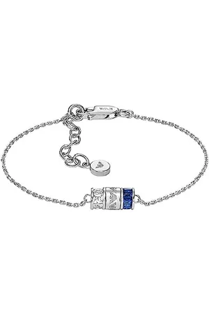 Emporio Armani Bracelet pour femme, bracelet en argent sterling, longueur : 150mm+30mm, largeur : 10mm, hauteur : 5.5mm, EG3580040