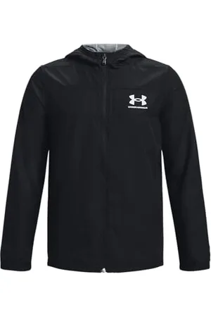 Under Armour Garçon UA Sportstyle Windbreaker, veste coupe-vent légère, veste garçon respirante, veste running