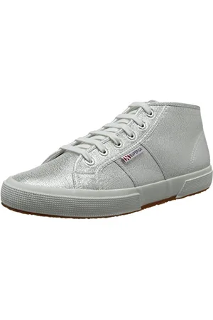 Superga 2754 Lamew, Baskets basses mixte adulte - Argent - argent, 38 EU