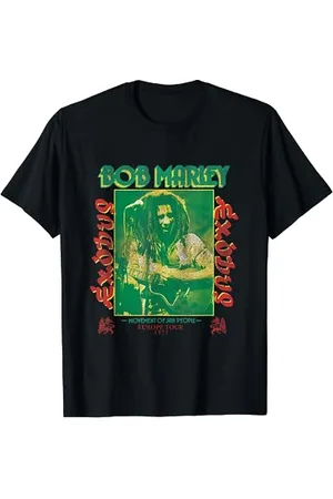 Bob Marley Exodus Movement of Jah People Guitare T-Shirt