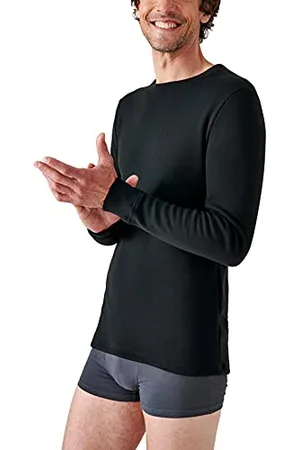 Damart T-Shirt Thermolactyl Manches Longues, Molleton Gratté, Homme, , Taille L