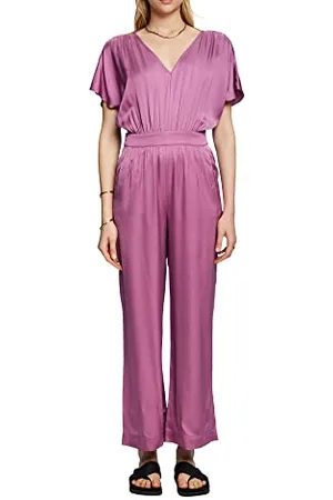 ESPRIT 043Eo1L306 Salopette, , 34 Femme