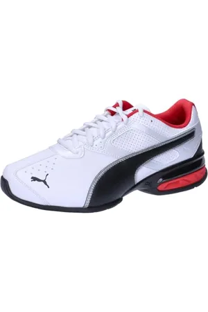 PUMA Homme Tazon 6 Fm Baskets, White Black Silver, 41 EU