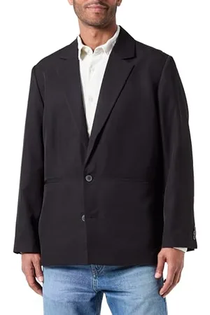 JACK & JONES Blazer décontracté Jprcarter Veste de Costume, Onyx Noir-Coupe : détendue, 52 Homme