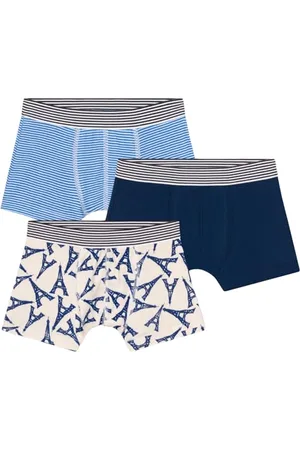 Petit Bateau A0BYE Boxers Garçon, 5 Ans