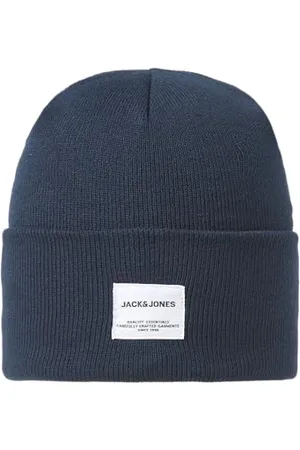 JACK & JONES Jaclong Knit Beanie Noos Bonnet, Blazer Bleu Marine, Taille Unique Femmes