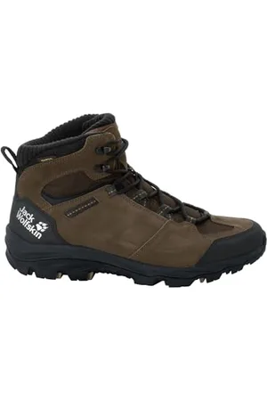 Jack Wolfskin Homme VOJO 3 WT TEXAPORE MID M Chaussure de Trail, Marron / Phantom, 44.5 EU