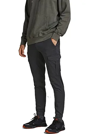JACK & JONES JACK&JONES PANTS STUDIO JPSTMARCO JJJOE Cuffed AKM Jeans, , 36W x 32L Homme