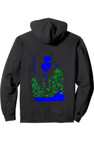 Billie Eilish Music Neon Backlit by Rock Off Sweat à Capuche