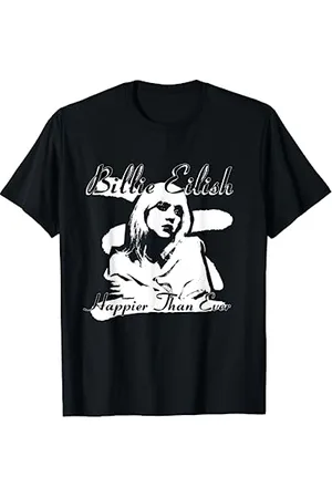 Billie Eilish Produit officiel Happier Than Ever Black T-Shirt