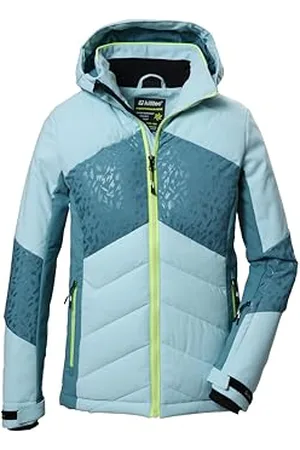 Killtec Fille Ksw 342 Grls Qltd Jckt Veste De Ski Fonctionnelle Avec Capuche Et Jupe Pare-neige, , 152 EU