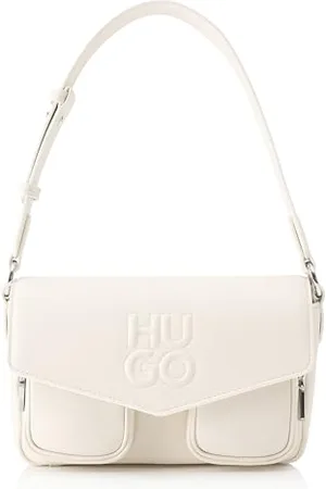 HUGO BOSS Bel Shoulder Bag H.s, Sac à bandoulière Femme, Blanc Ouvert, Taille Unique
