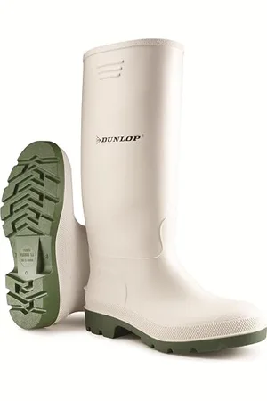 Dunlop Pricemastor, Bottes de Pluie Mixte Adulte, Blanc (White), 47 EU