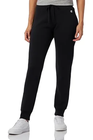 Champion Legacy Basics W Light Powerblend Fleece Rib Cuff Pantalon de survêtement, , L Femme
