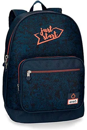 Enso Monsters Sac à dos adaptable au chariot pour ordinateur portable Bleu 30x40x13 cms Polyester 15,6" 22.44L