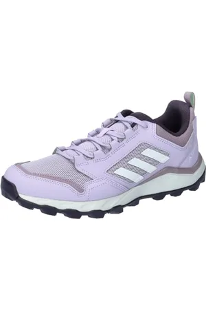 adidas Femme Tracerocker 2.0 Trail Running Shoes, Silver Dawn/Crystal Jade/Green Spark, 40 EU