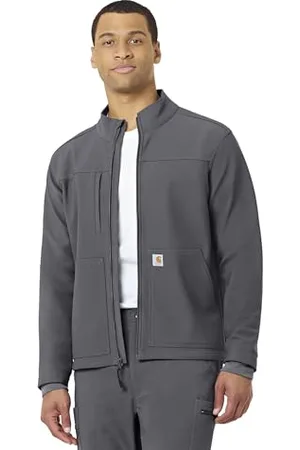 Carhartt Rugged Flex Veste Polaire résistante aux fluides pour Homme Jacket, étain, XL