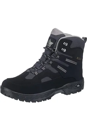 LICO Flake, Bottes de Neige Homme, Noir (Noir/Gris Noir/Gris), 36 EU