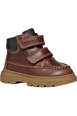 Geox B KIDDARTAH Boy C Bottine, Coffee, 26 EU