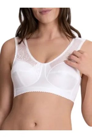 Anita Comfort Entlastungs-BH Mylena Soutien-Gorge de Tous Les Jours, Pouces Opaques, (Weiß 006), 115E (Taille Fabricant: 100E) Femme