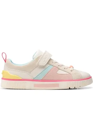 Clarks Oslo Bright K. Plat Oxford, Combi Blanc, 40.5 EU